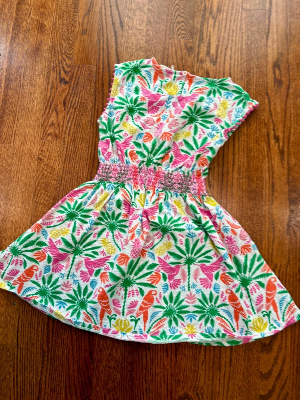 Mini Boden girls printed safari dress